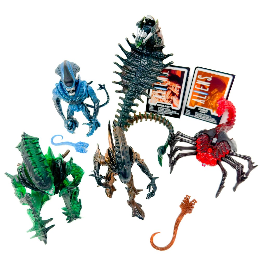 Kenner Aliens Action Figure Lot Gorilla Scorpion King Snake Mantis 90s Vintage